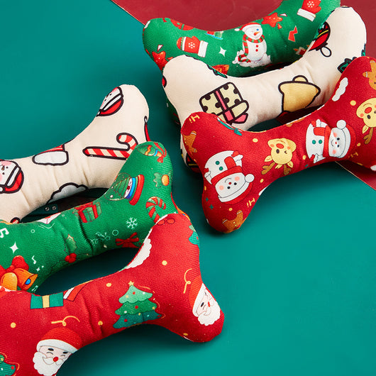 Juguete Peluche Navideño para Perros - Alivia Estrés y Mastica - Image 19