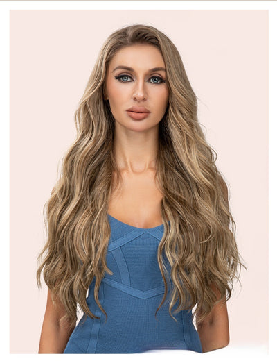 Set de 4 Pelucas de Fibra Térmica para Mujer - Cambio de Look Instantáneo - Image 31