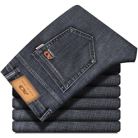 Jeans Rectos Sueltos de Seda de Hielo para Verano - Image 4