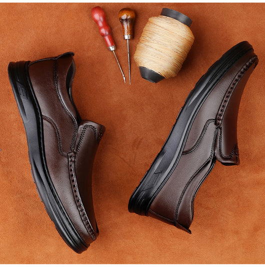Zapatos de Cuero Transpirables para Hombre con Sistema de Un Pedal - Image 13