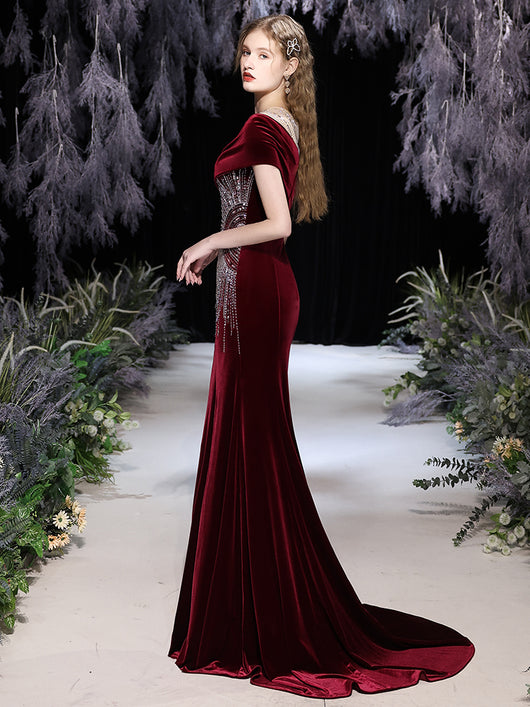 Vestido de Noche Sirena Elegante para Mujer - Image 3