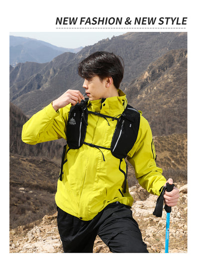 Mochila de Senderismo AZELA con Patrón Grid, Ligera y Transpirable para Trail Running y Camping - Image 28