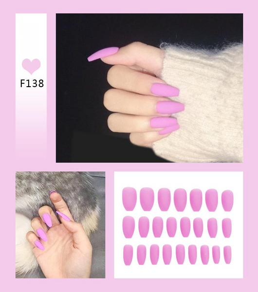 Uñas de Ballet Extra Largas Acabado Mate - Image 81