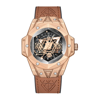 Reloj de Cuarzo para Hombre con Banda de Silicona Resistente al Agua - Image 9