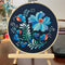 Kit de Costura para Cuadro Tridimensional con Flores Artesanales