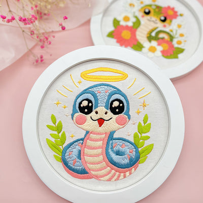 Cuadro Decorativo Infantil de Serpientes Animadas para Sala de Estar - Image 14