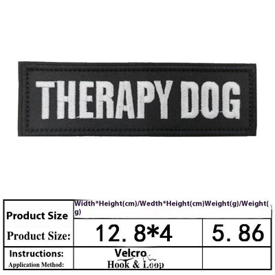 Accesorios para Perros con Bordado y Velcro - Pegatinas Decorativas Personalizables - Image 9