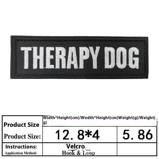 Accesorios para Perros con Bordado y Velcro - Pegatinas Decorativas Personalizables - Image 9