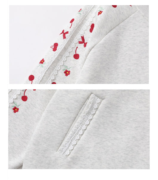 Sudadera Universitaria Retro Americana con Acabado Afelpado - Image 2