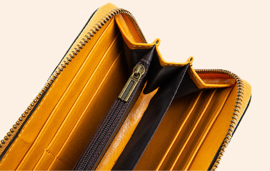 Billetera de Cuero Genuino Personalizada para Mujer - Image 18