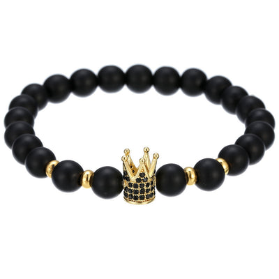 Pulsera Hexagonal para Hombre con Circonitas Incrustadas y Diseño de Corona - Image 20