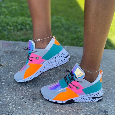 Tenis Casuales con Plataforma y Cordones para Mujer - Image 18