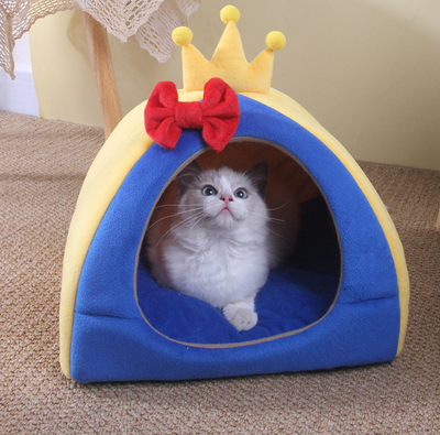 Nido Felino Semicerrado Cuatro Estaciones - Cama Universal para Gatos