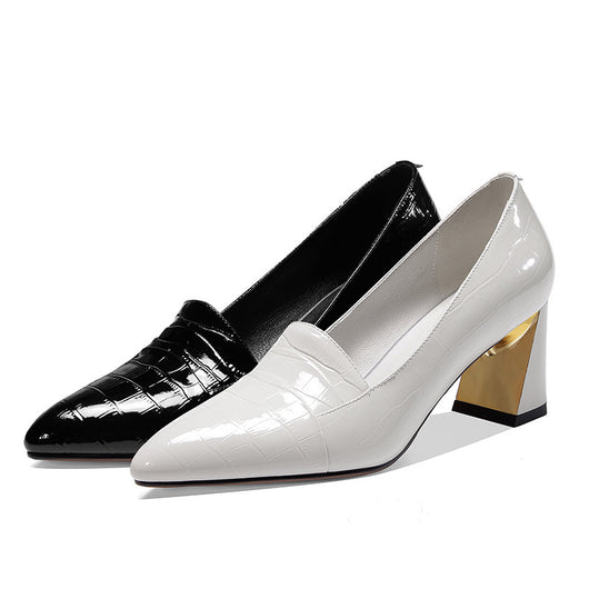 Zapatos de Tacón Alto Elegantes para Mujer - Diseño Clásico de Punta Cerrada - Image 10