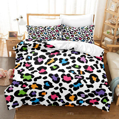 Juego de Edredón y Almohadas Estampado Textura Pelaje Animal - Image 15