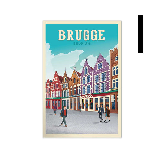 Póster de Viaje Países Bajos Holanda Decoración Dormitorio Alta Calidad - Image 20