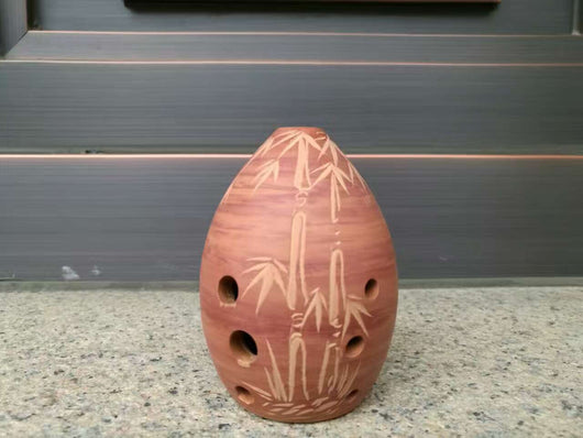 Xun Ancestral de Siete Estrellas - Instrumento de Cerámica Taoxun de 8 Orificios - Image 8