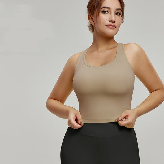 Top Deportivo Push-up Tallas Grandes con Espalda Descubierta y Control Abdominal - Image 9