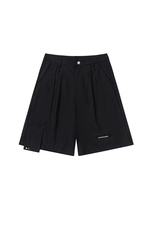 Pantalones Drapeados de Diseño Irregular - Image 5