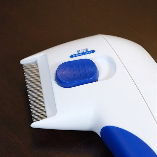 Peine Eléctrico Eliminador de Piojos para Gatos - Image 13