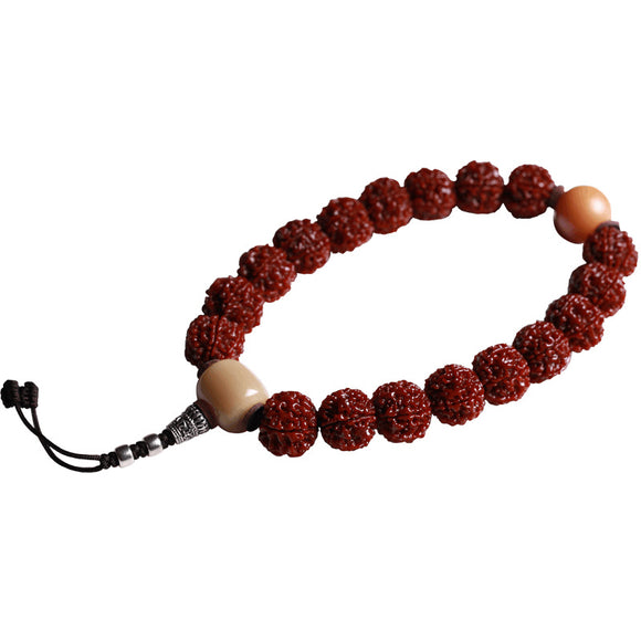 Pulsera Bodhizi Budista Tallada a Máquina - King Kong Pequeña