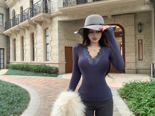 Blusa Térmica Ajustada de Invierno con Cintura Realzadora - Image 8