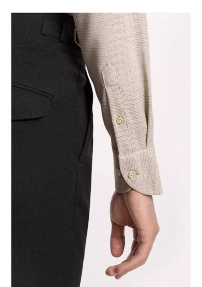 Camisa Casual de Cuadros Hombre Manga Larga sin Planchado - Image 11