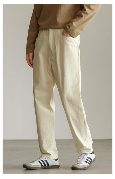 Pantalón Cropped Recto de Mezclilla Elástica - Image 9