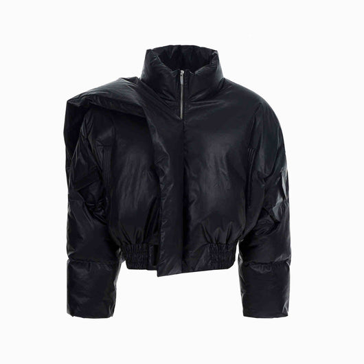 Chaqueta Acolchada de Algodón con Diseño Minimalista para Hombre - Image 8