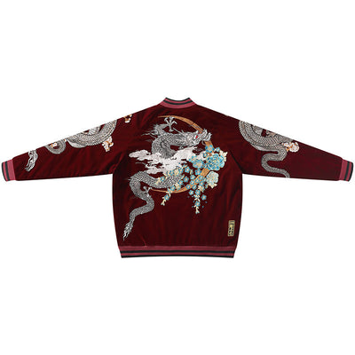 Chaqueta Beisbolera de Algodón Bordada para Parejas Estilo Harajuku Casual - Image 2
