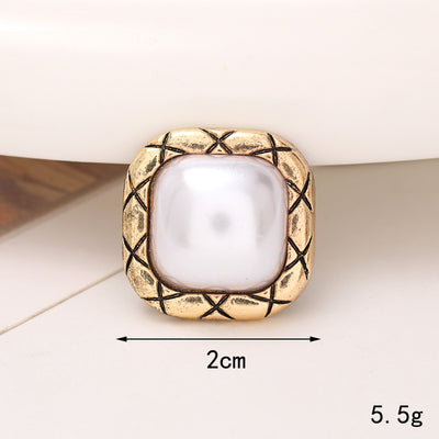 Adornos de Cristal Brillante para Zapatos - Accesorios DIY Estilo Clásico con Flor de Perla - Image 13