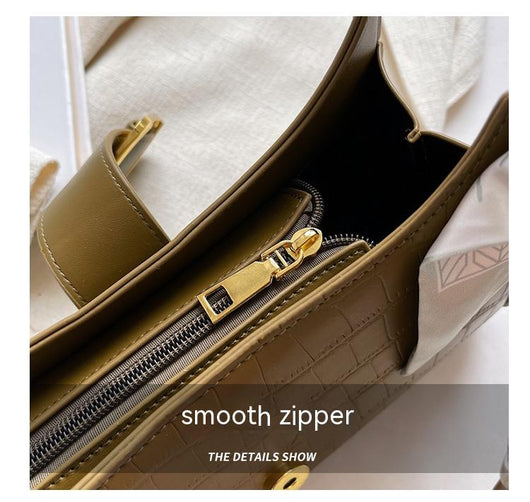 Bolso Bandolera Minimalista de Diseño Exclusivo - Bolsa Baguette de Moda Versátil - Image 13