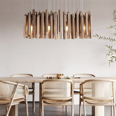 Lámpara Colgante Minimalista Moderna - Diseño Chino Contemporáneo para Salas y Comedores - Image 4