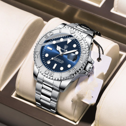 Reloj de Hombre Deportivo Luminoso Resistente al Agua