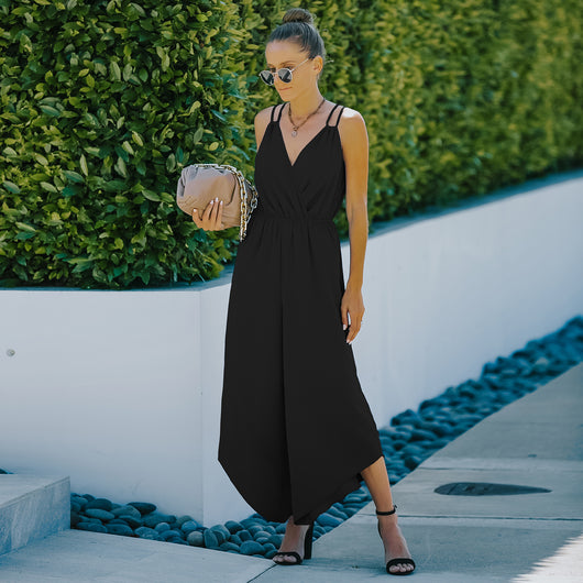Jumpsuit Deportivo de Color Liso Estilo Europeo y Americano - Image 14