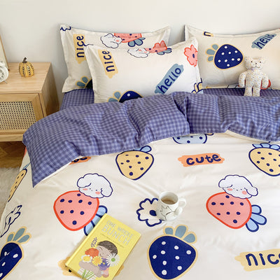 Juego de 4 Sábanas Infantiles con Diseños Adorables de Dibujos Animados - Image 8