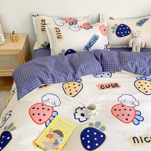 Juego de 4 Sábanas Infantiles con Diseños Adorables de Dibujos Animados - Image 8