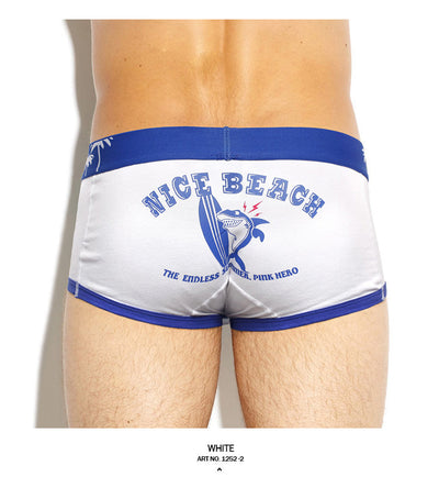 Bóxer Plano Hombre Estampado Playa Verano - Serie Holiday Cartoon - Image 14