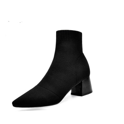 Botas Invierno Tacón Alto para Mujer - Comodidad y Estilo - Image 29