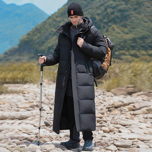 Chaqueta Larga Versátil para Hombre - Diseño Moderno y Combinable - Image 9
