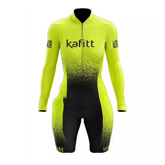 Traje de Ciclismo Profesional de Manga Larga - Image 22