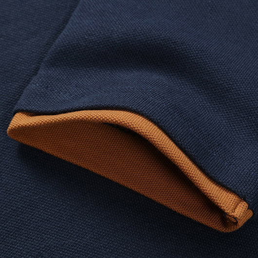 Polo Manga Larga Ejecutivo Talla Grande para Hombre - Image 5