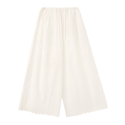 Pantalones Anchos Cropped Bordados para Verano - Casual y Cómodos - Image 10