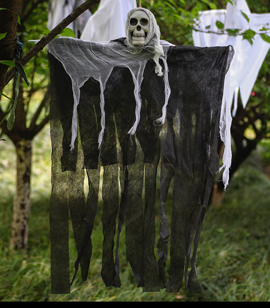 Decoración Halloween Calavera Fantasma Casa Embrujada - Adornos Terror para Fiestas Infantiles - Image 10