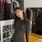 Polera Base Cuello Redondo Lana Merino Mujer