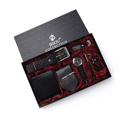 Set Completo de Accesorios para Hombre: Reloj, Cinturón, Corbata y Billetera - Image 8