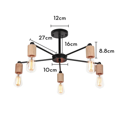 Lámpara LED de Techo Minimalista para Dormitorio y Sala - Image 20