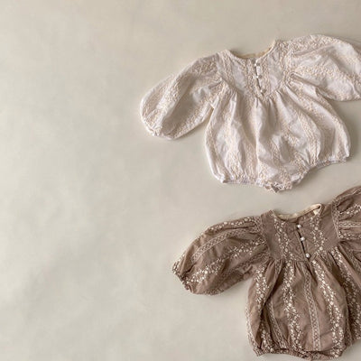 Body Bordado de Estilo Internacional para Bebés y Niños Pequeños - Image 3