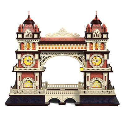 Puente de Cadena Mecánica - Puzzle 3D Desafiante - Image 3