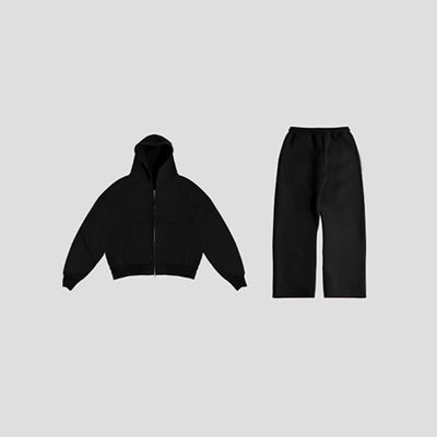 Conjunto Deportivo Retro: Sudadera y Pantalón de Algodón - Image 2
